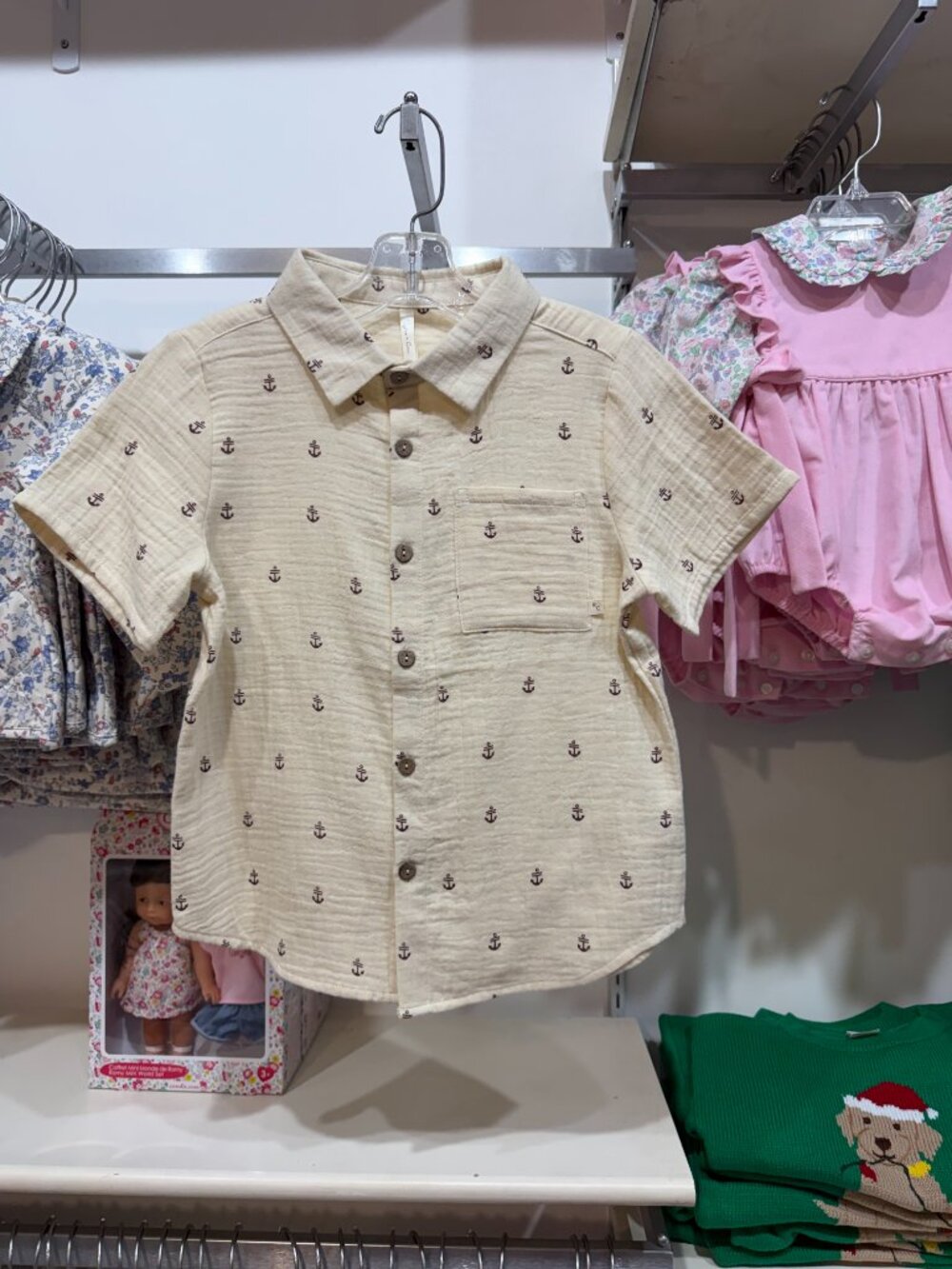 NWT Rylee & Cru Collared Button Down - Picture 2 of 3